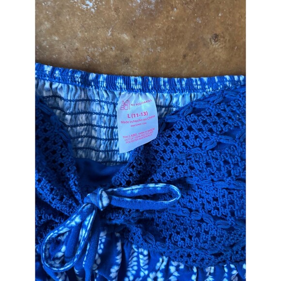 No Boundaries Blue Tube Top Sz Lg - Picture 3 of 3